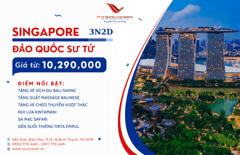 SINGAPORE - THÁC NƯỚC JEWEL - CHÙA RĂNG PHẬT