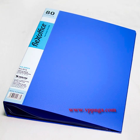 Bìa nhựa 80 lá A4, TL (FO-DB04)