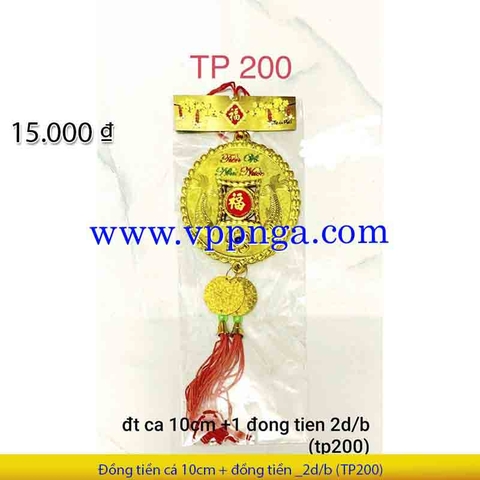 Đồng tiền cá 10cm + đồng tiền _2d/b (TP200)
