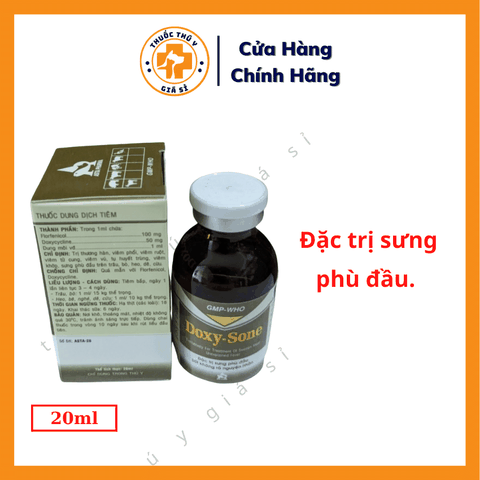 ASTA Doxy Sone 20ml Đặc Trị Sưng Phù Đầu, Sốt Không Rõ Nguyên Nhân