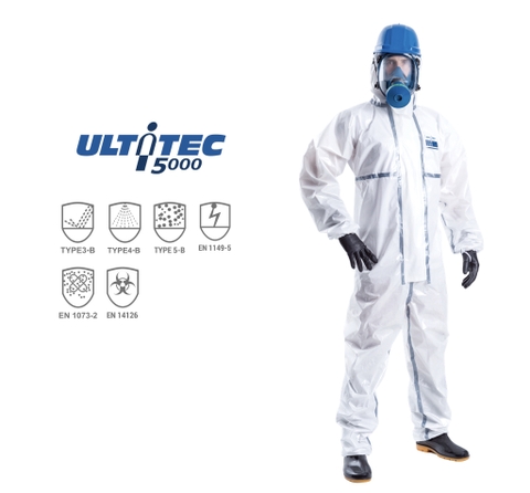 Bộ quần áo chống hóa chất ULTITEC 5000