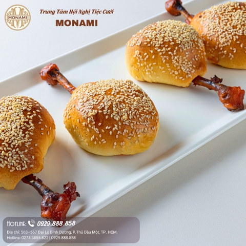 MÓN MỚI TẠI MONAMI💥 🍗BÁNH MÌ ĐÙI GÀ