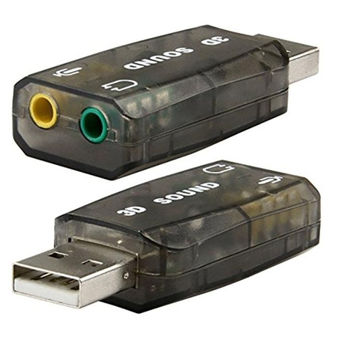 Đầu chuyển USB ra chân tai nghe 3.5 USB sound