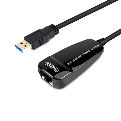 Cáp chuyển đổi USB3.0 to Lan 10/100/1000 Gigabit Unitek Y-3461