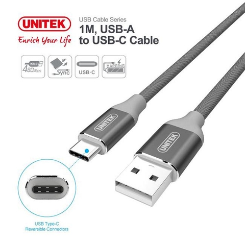 Dây sạc cho thiết bị dùng cổng USB type C