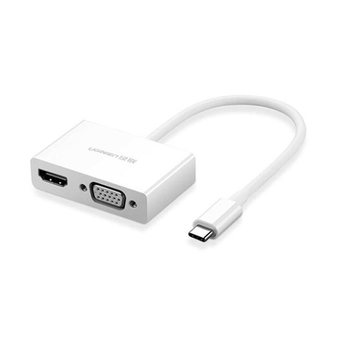 Cáp chuyển đổi cổng Thunderbolt 3 ra HDMI+VGA