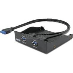 PANEL BOX USB (3.0) UNITEK  (Y-3091).