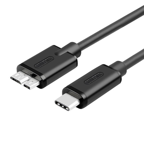 Cáp USB Type C cho ổ cứng di động Unitek YC475BK