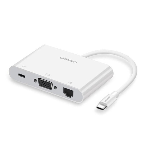 Cáp kết nối Macbook pro 2016 với máy chiếu VGA có kèm cổng LAN