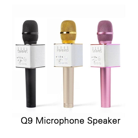 Mic bluetooth hát karaoke cho điện thoại Micgeek Q9