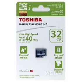 Thẻ nhớ Micro SD Toshiba 32G greeen
