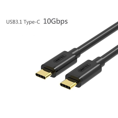 Cáp USB type C kết nối điện thoại với macbook Unitek YC477BK