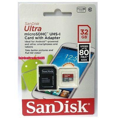 Thẻ nhớ Micro SD Sandisk Ultra 32G