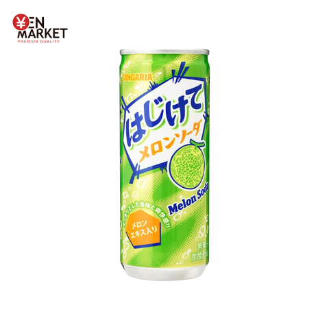 Nước soda Sangaria Hajikete vị Dưa lưới