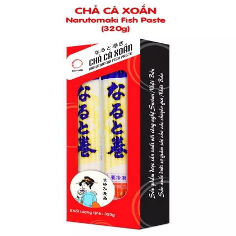 Chả Cá Xoắn - Narutomaki Fish Paste