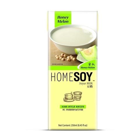 Sữa Đậu Nành Homesoy Vị Dưa Lưới 250ml