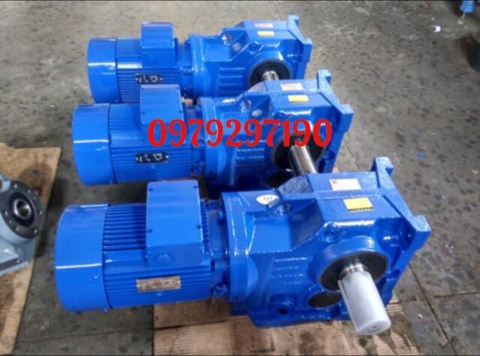 Motor giảm tốc bánh răng công 3kw