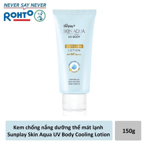 Chống Nắng Sunplay Skin Aqua UV Body Cooling Lotion SPF50+PA+++ 150g