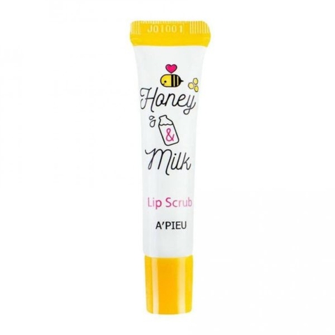 Tẩy Tế Bào Chết Môi A Pieu Honey & Milk Lip Scrub