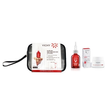 Bundle Vichy 3 Món Serum Lifactiv 30ml + Lifactiv Collagen Nuit 15ml + UV Age Daily 15ml