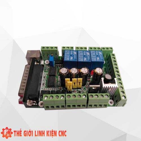 BOB Mach3 5 trục relay