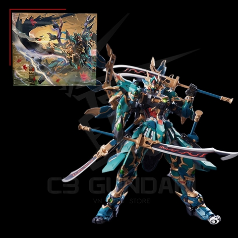 METAL BUILD 1/72 CangDao Model CD-01U Zen of Collectible Azure Dragon Battle Version - Thanh Long (Fighting Ver)