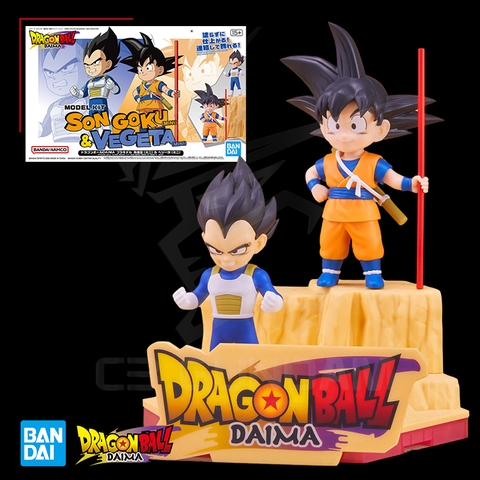 DRAGON BALL DAIMA MODEL KIT Son Goku (Mini) & Vegeta (Mini) - 7 VIÊN NGỌC RỒNG