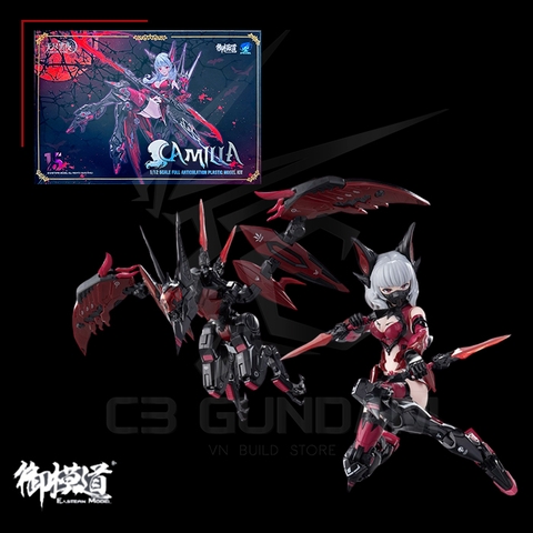 E-MODEL 1/12 A.T.K Girl Series Endless Night Camilla Deluxe Version