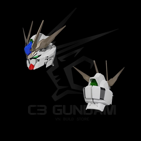 Infinite Workshop Sky Defender Head - 3D Printing Colored Finished Vers