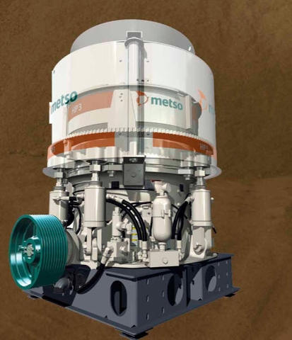 Hình ảnh thực tế máy nghiền đá dạng côn