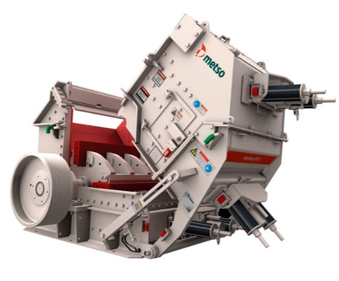 Hình ảnh thực tế máy nghiền đá dạng phản kích