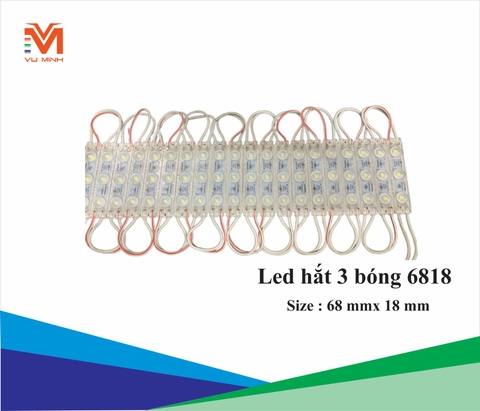 LED HẮT 3 BÓNG 6818