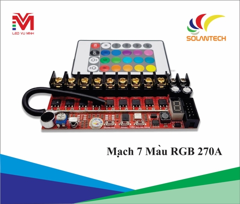 MẠCH ĐIỀU KHIỂN LED 7 MÀU RGB - 270A