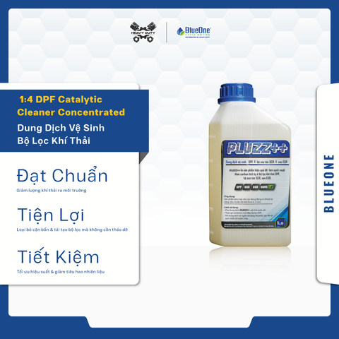 Dung Dịch Súc Rửa DPF Đậm Đặc - DPF Catalytic Cleaner Concentrated 1:4