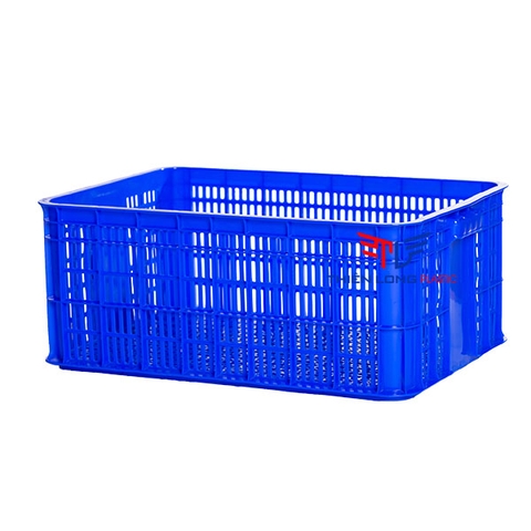 Thùng Nhựa Rỗng HS014, Sóng Hở 2T5 KT: 610 x 420 x 250 mm