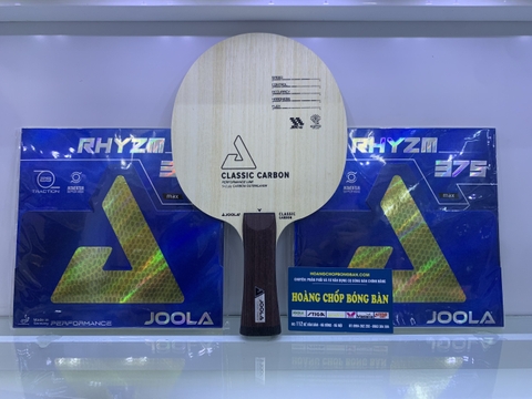 Bộ vợt Classic Carbon + Rhyzm 375/425