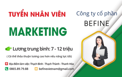 02. TUYỂN NHÂN VIÊN MARKETING