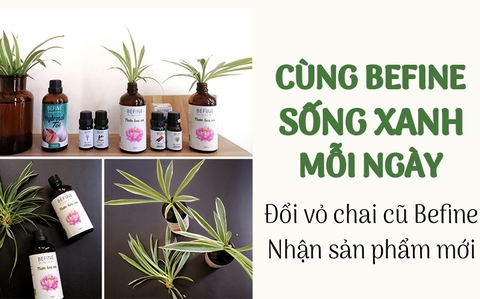 CHÍNH SÁCH THU HỒI VỎ CHAI BEFINE