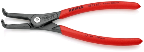 Kìm Mở Phe Ngoài Knipex 49 21 A31 Mũi 90° Mở Phe Đường Kính Ø 40 - 100 mm