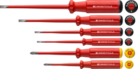 Bộ Tô Vít Cách Điện Mũi Slim Thon Gọn 1000 Volt 5542.SL