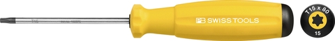 Tua Vít Hoa Thị Torx 15 Màu Vàng Kích Thước 80/175mm PB Swiss Tools 8400.15-80 YE