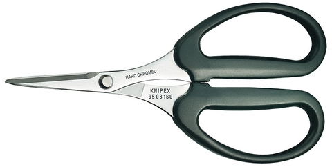 Kéo Knipex 95 03 160 SB Cắt Sợi Kevlar Lưỡi Sần