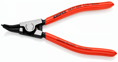 Kìm Mở Phe Ngoài Knipex 46 31 A02 Mũi 45° Mở Phe Đường Kính Ø 3 - 10 mm