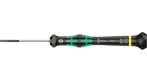 Tua Vít Mũi Dẹp 2.0mm - Wera 2035 Mở Linh Kiện (Mã Sản Phẩm 118017)