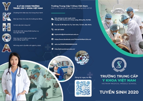 THÔNG BÁO TUYỂN SINH TRUNG CẤP Y KHOA VIỆT NAM 2020 THÔNG BÁO TUYỂN SINH TRUNG CẤP Y KHOA VIỆT NAM 2020