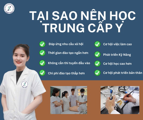 NHỮNG LÝ DO NÊN HỌC TRUNG CẤP Y? NHỮNG LÝ DO NÊN HỌC TRUNG CẤP Y?