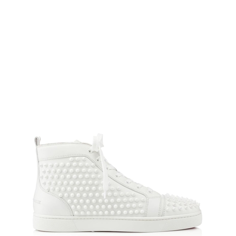 GIÀY CHRISTIAN LOUBOUTIN LOUIS SPIKES WHITE