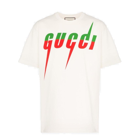 ÁO PHÔNG GUCCI WITH GUCCI BLADE PRINT