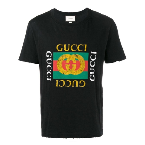 ÁO PHÔNG GUCCI FAKE GUCCI BLACK