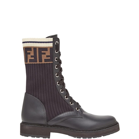 GIÀY FENDI ROCKOKO COMBAT BOOTS